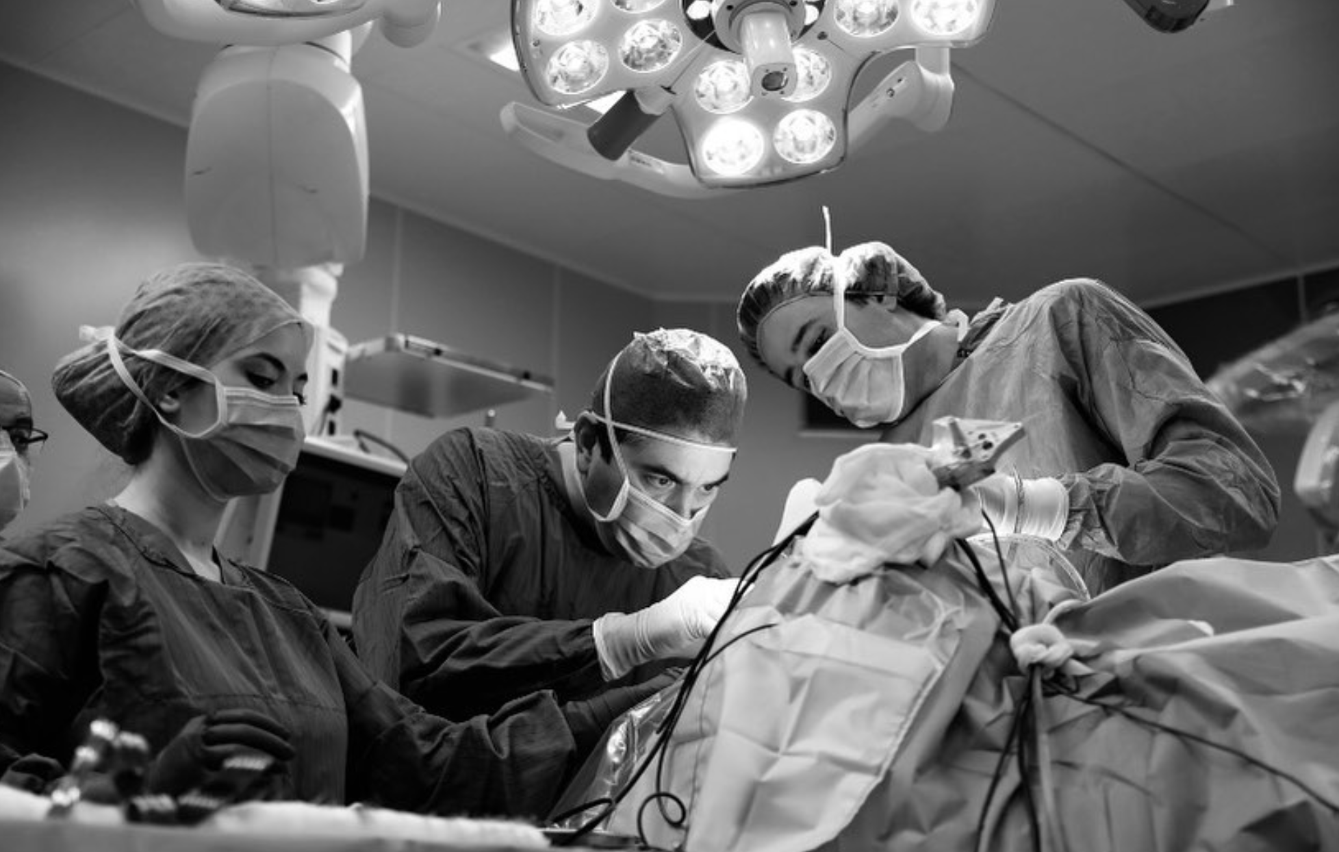 Dr. Sabanci performing neurosurgery