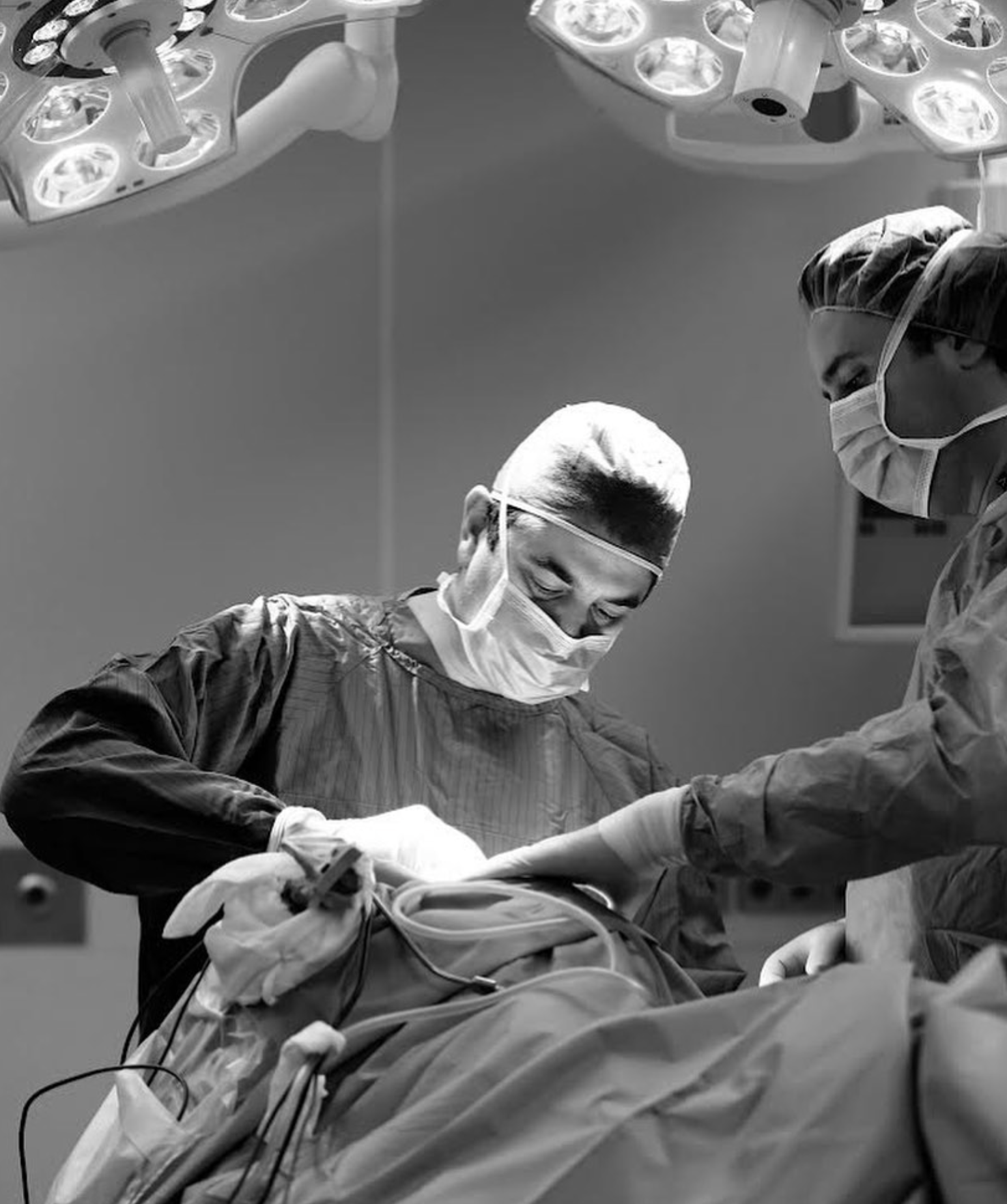 Dr. Sabanci in the operating room